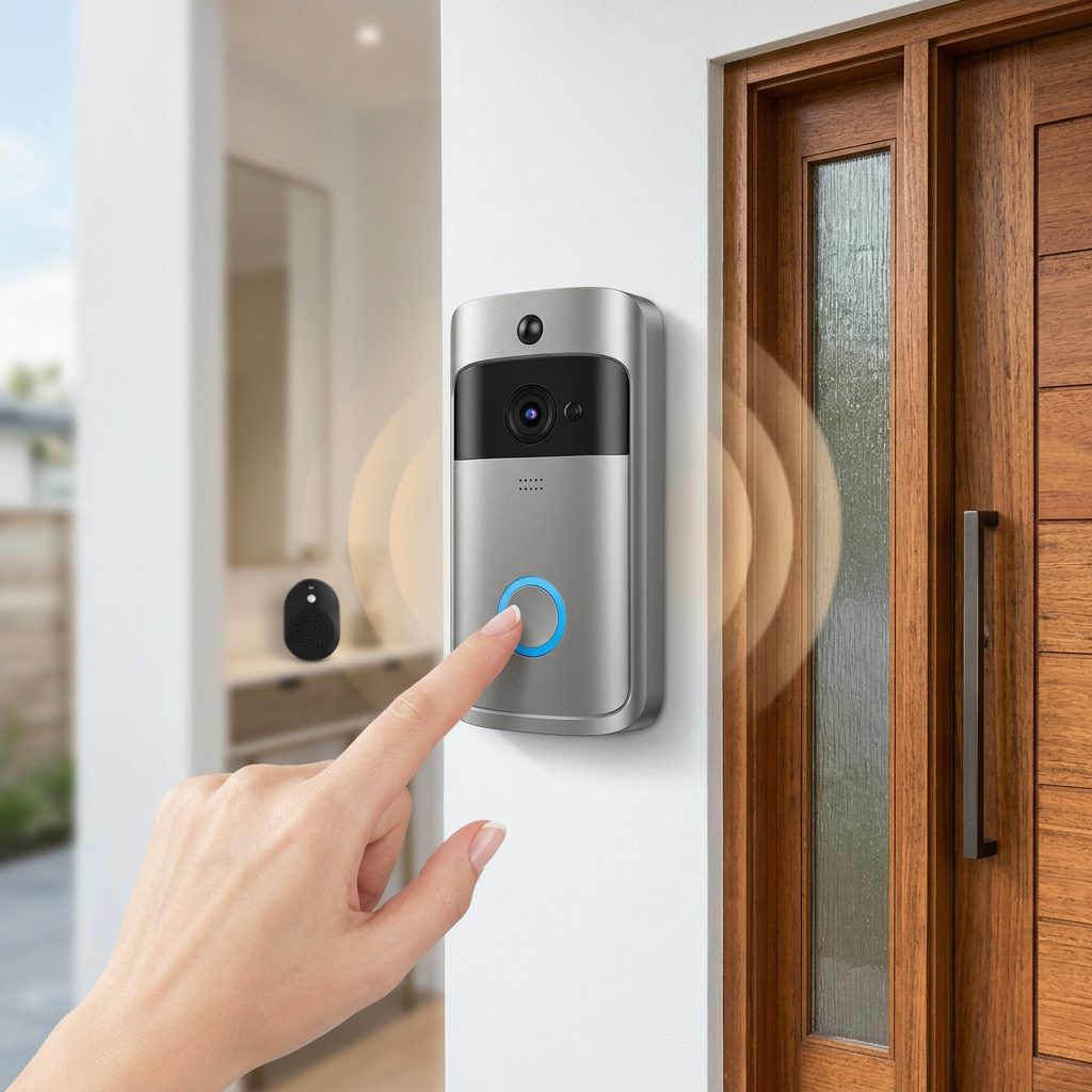 Smart Video Doorbell | شوف من بالباب من أي مكان