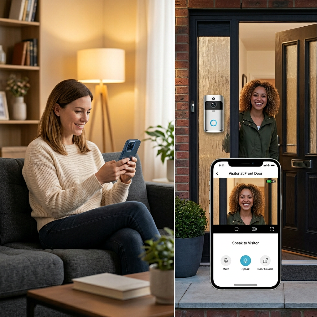 Smart Video Doorbell | شوف من بالباب من أي مكان