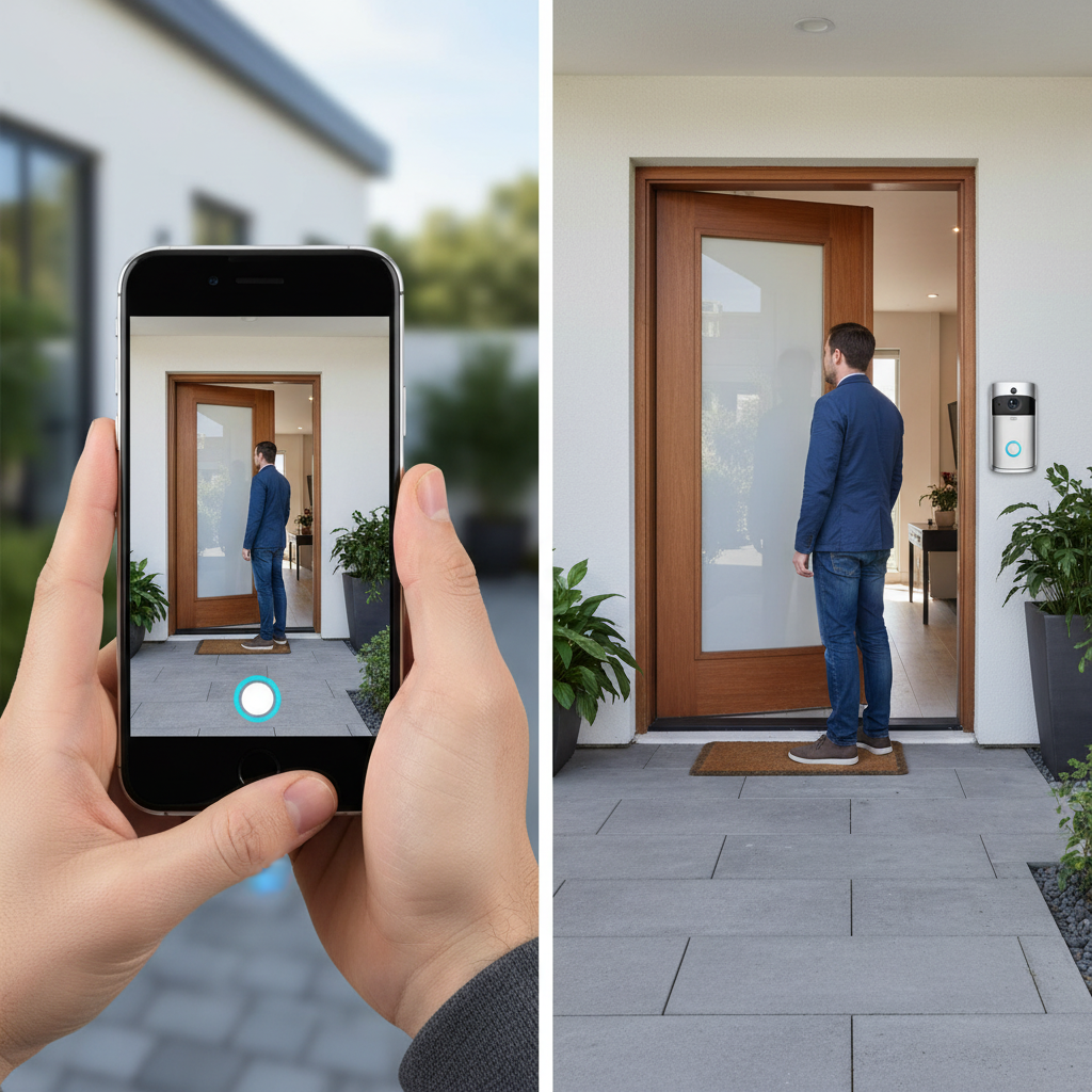 Smart Video Doorbell | شوف من بالباب من أي مكان