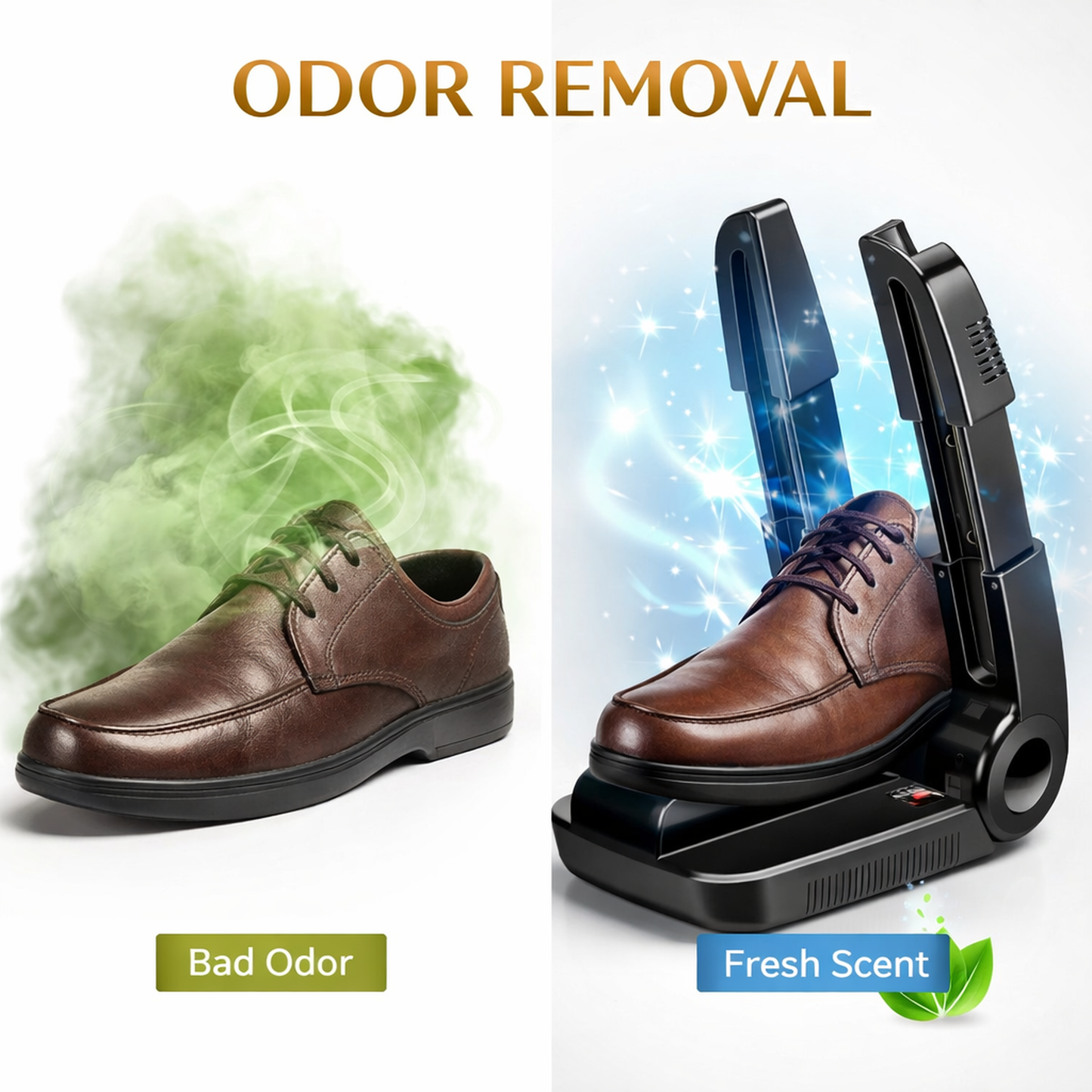 Smart Shoe Dryer - Fast Drying & Odor Protection | مجفف الأحذية الذكي - جفاف سريع وحماية من الروائح