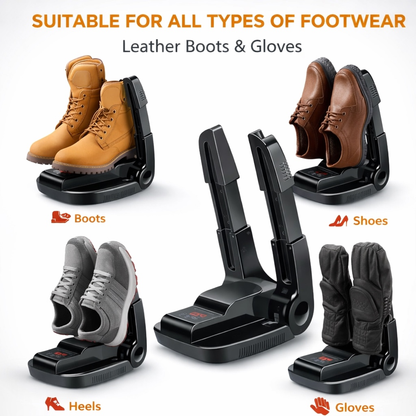 Smart Shoe Dryer - Fast Drying & Odor Protection | مجفف الأحذية الذكي - جفاف سريع وحماية من الروائح