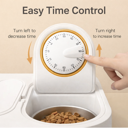 Smart Pet Feeder - Peace of Mind Even When You're Away | مغذي الحيوانات الذكي - اطمئن على حيوانك حتى في غيابك