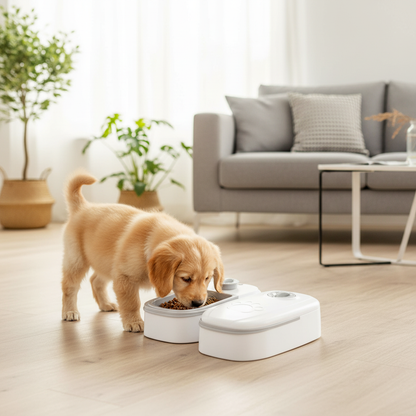 Smart Pet Feeder - Peace of Mind Even When You're Away | مغذي الحيوانات الذكي - اطمئن على حيوانك حتى في غيابك