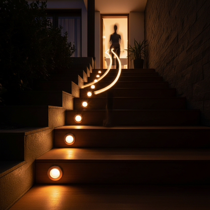 Smart Motion Sensor Light - Safety & Comfort All Night | إضاءة ذكية بحساس حركة - أمان وراحة طوال الليل