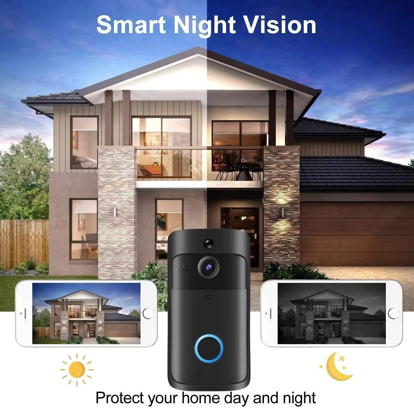 Smart Video Doorbell | شوف من بالباب من أي مكان